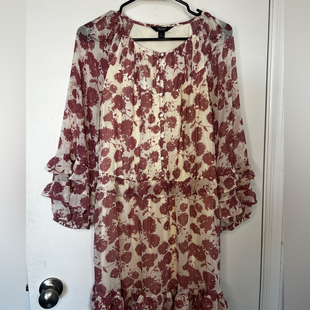 Floral Print Women's Dress
